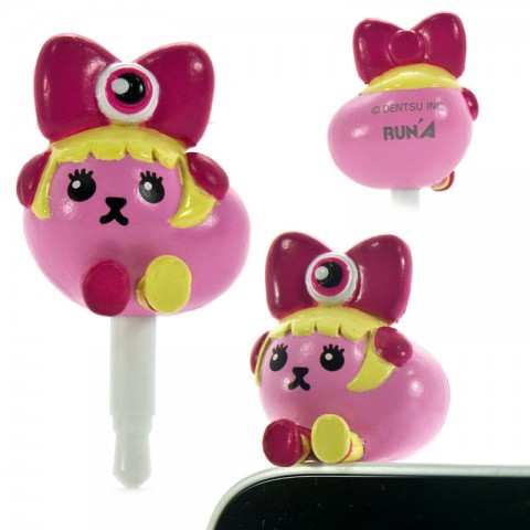 Mameshiba x Kyary Pamyu Pamyu Kyappy Mascot Earphone Jack Accessory (Pink)