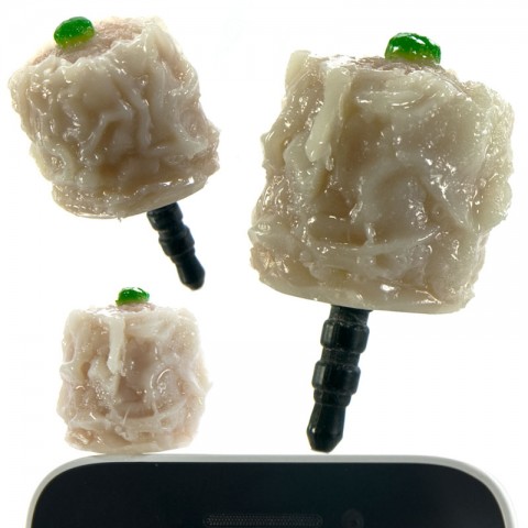 Plug Apli Food Sample Earphone Jack Accessory (Shumai)