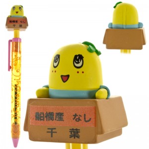 Gotouchi Japanese Local Character Funassyi Sharp Ball Point Pen - Box [stationery]