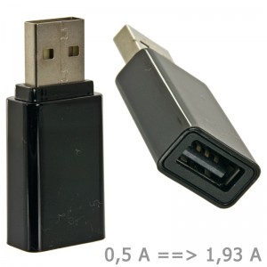 Quick Charger USB Adapter (Black)