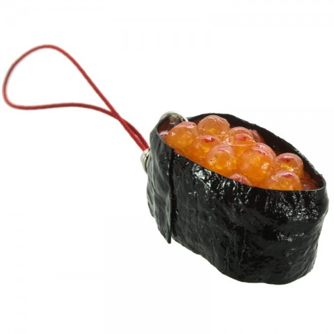 Gantungan HP Replika Makanan Jepang - Sushi Telur Salmon