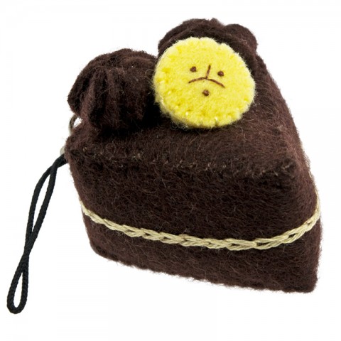 Gantungan HP bentuk Dessert - Kue Pisang Coklat