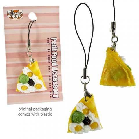 Gantungan HP Replika Makanan - Kue Dadar Selai Kacang