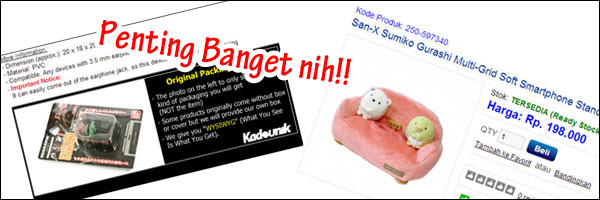 Tips Belanja di KadoUnik