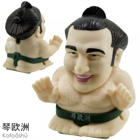 Sumo Wrestler Wind-Up Toy - Kotooshu [Mainan]