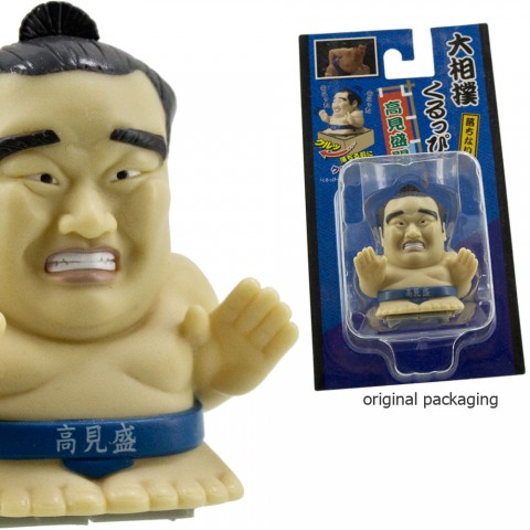 Sumo Wrestler Wind-Up Toy - Takamisakari [Mainan]