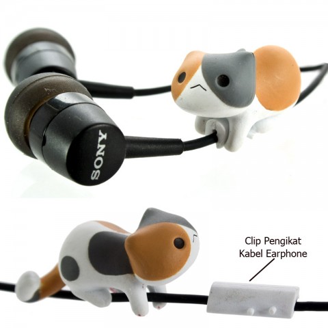 Niconico Nekomura Earphone Cord Hugger-Pita (Mike)