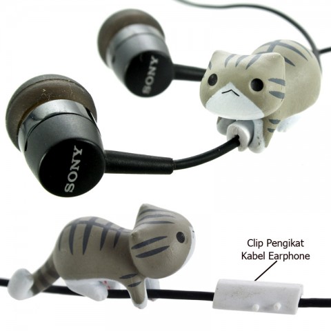 Niconico Nekomura Earphone Cord Hugger-Pita (Mimi)