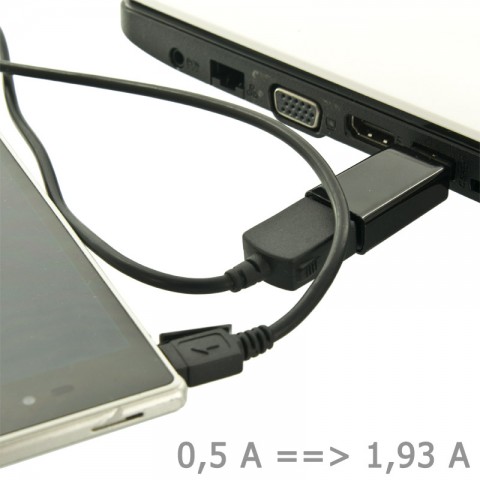 Quick Charger USB Adapter (Black)