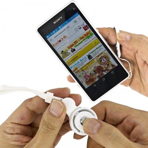 Hand Linker Putto Mobile Neck Strap (White)