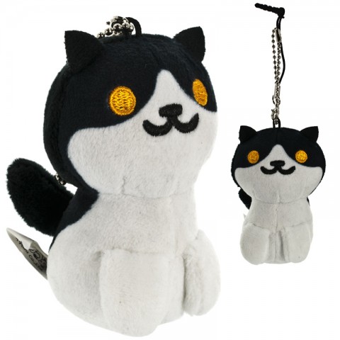 Gantungan Kunci Boneka Neko Atsume - Hachiware-san
