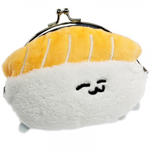 Dompet Koin Boneka Oshushidayo - Sushi Salmon