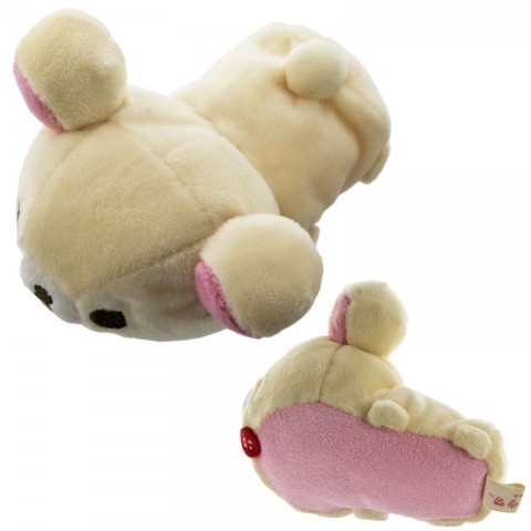 Boneka San-X Rilakkuma Mochi Pettan dengan Pembersih Layar - Korilakkuma