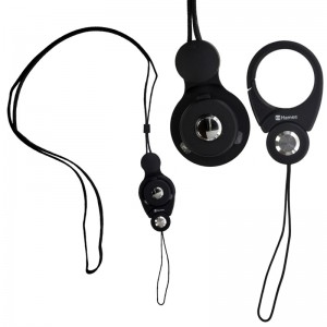 Hand Linker Putto Mobile Neck Strap with Carabiner - Hitam