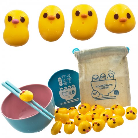 Alat Belajar Pakai Sumpit bagi Pemula - Hiyokomame [Chopstick]