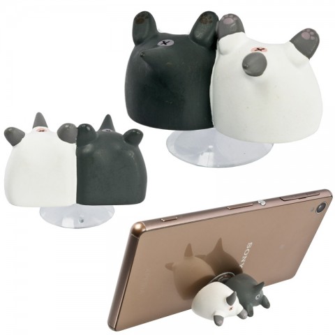 Dudukan HP Bokong Kucing Niconico Nekomura - Twin Kittens