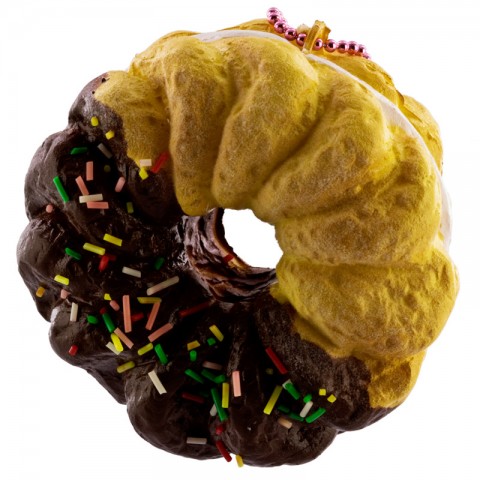 Gantungan Kunci Squishy Sammy The Patissier - Cruller Coklat