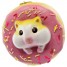 Gantungan Kunci Donut Golden Hamster Squishy seri Sweet Life - Stroberi