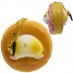 Gantungan Kunci Donut Golden Hamster Squishy seri Sweet Life - Stroberi
