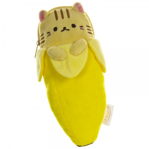 Tempat Pensil Bananya Tora - Kucing Coklat Tabby