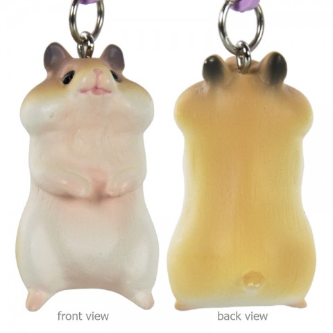 Gantungan HP Hamster Hamuco - Brown