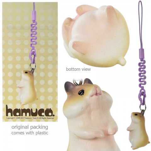 Gantungan HP Hamster Hamuco - Brown