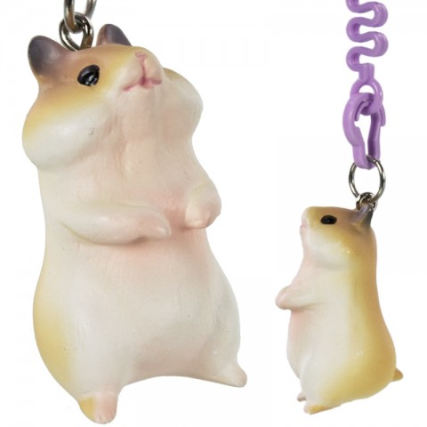 Gantungan HP Hamster Hamuco - Brown