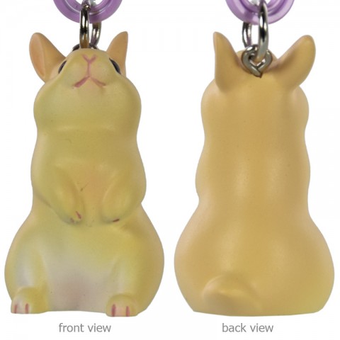 Gantungan HP Kelinci Hamuco - Brown A