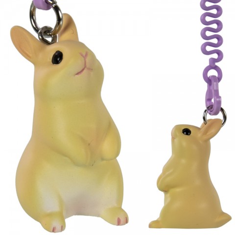 Gantungan HP Kelinci Hamuco - Brown A
