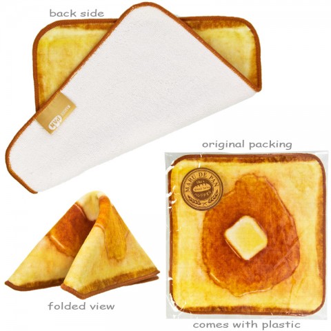 Handuk Tangan Maru de Pan mirip Roti - Maple Butter