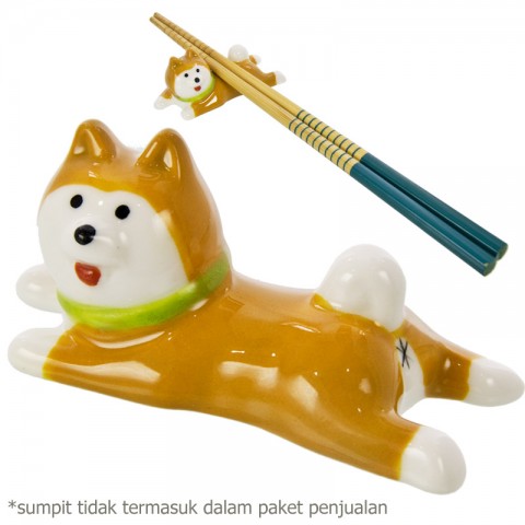 Dudukan Sumpit Decole Concombre - Anjing Shiba Inu