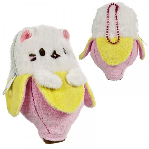 Dompet Koin Bananya dengan Gantungan Kunci - Kenaga Bananya