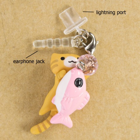 Penutup Port Lightning iPhone Kucing Niconico Nekomura - Tora Ikan