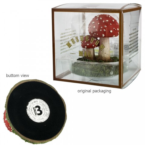 Tempat Paper Clip Magnet bentuk Jamur - Fly Agaric