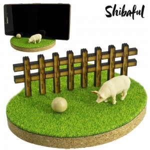 Shibaful Dudukan HP Multifungsi Binatang - Babi