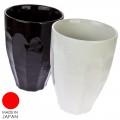 Mug Keramik Hitam Putih Sepasang