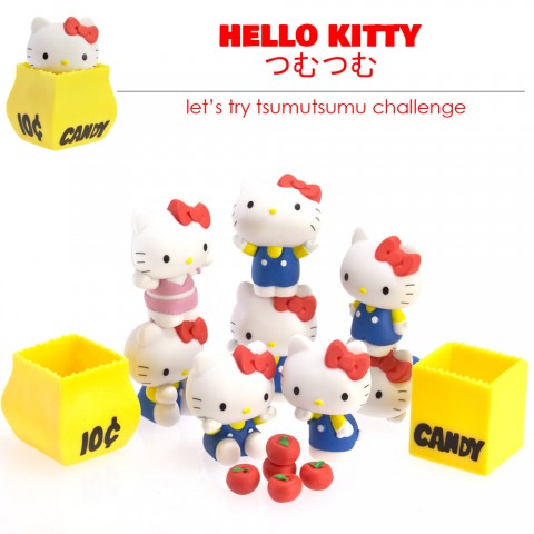 Mainan Keseimbangan Hello Kitty Tsumutsumu