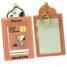 Card Holder Peanuts Snoopy Belle Pink