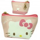 Mini Pouch Sanrio Hello Kitty Pink with Carabiner