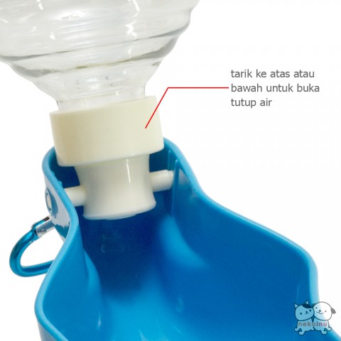 ACIS Botol Minum Portable Anjing Kucing 250 ML - LS162 - Biru