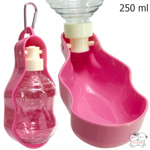 ACIS Botol Minum Portable Anjing Kucing 250 ML - LS162 - Pink