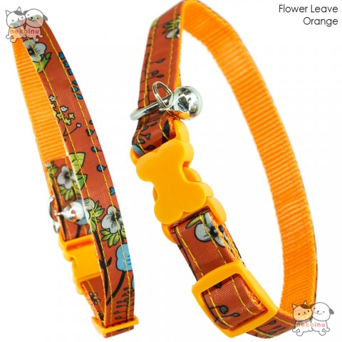Kalung Anjing AMARTA Flower Leave - Small