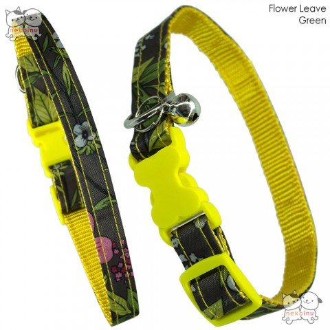 Kalung Anjing AMARTA Flower Leave - Small