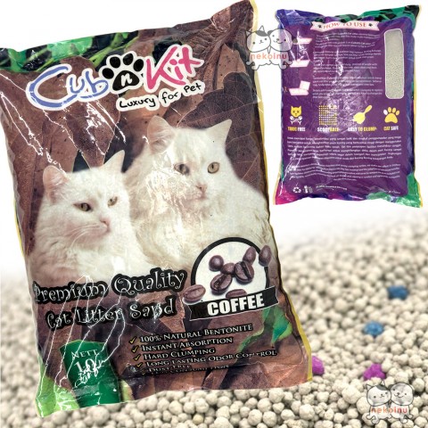 Pasir Kucing CUB N KIT 10 L - Coffee