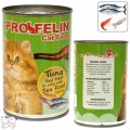 Profelin Makanan Kucing Basah Tuna Red Meat in Jelly 400g - Seafood Topping