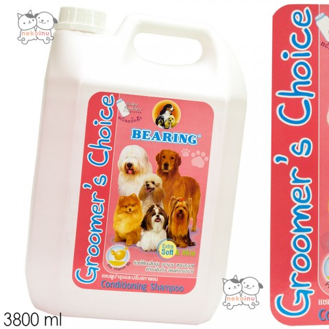 Shampoo Conditioner BEARING Groomer's Choice 2 in 1 3800 ML - Wangi Baby Powder