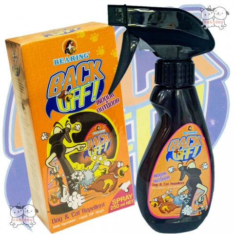 Spray Back Off BEARING Pencegah Anjing Kucing Pipis 250 ml